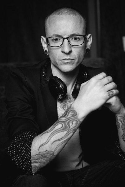 fotografia de chester bennington